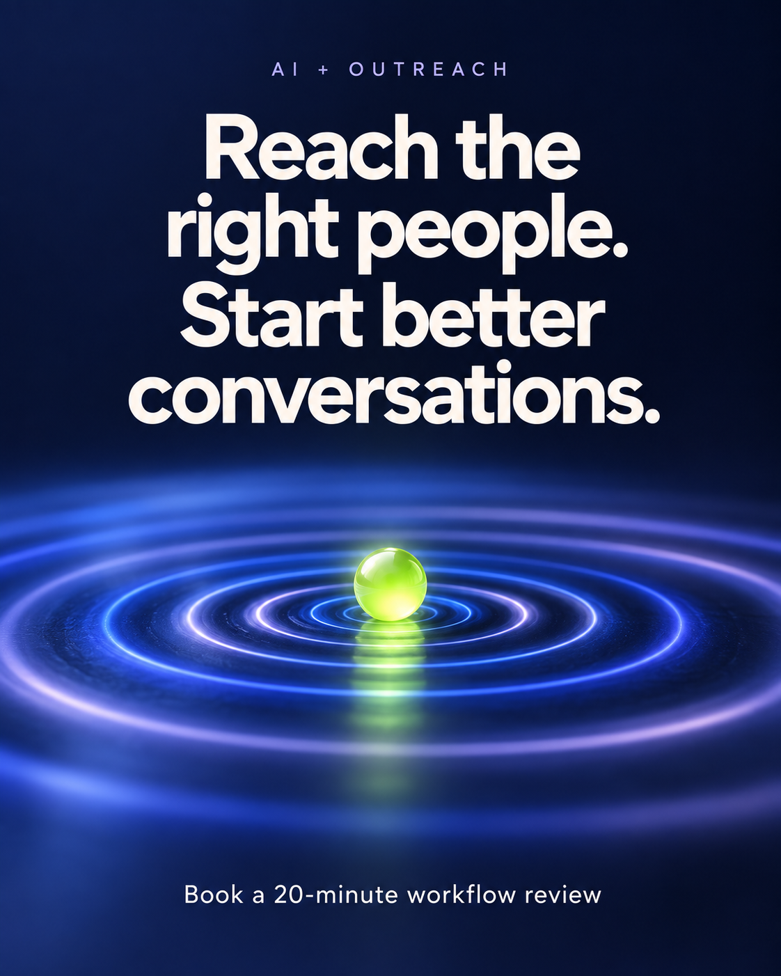 Campaign graphic reading: Reach the right people.