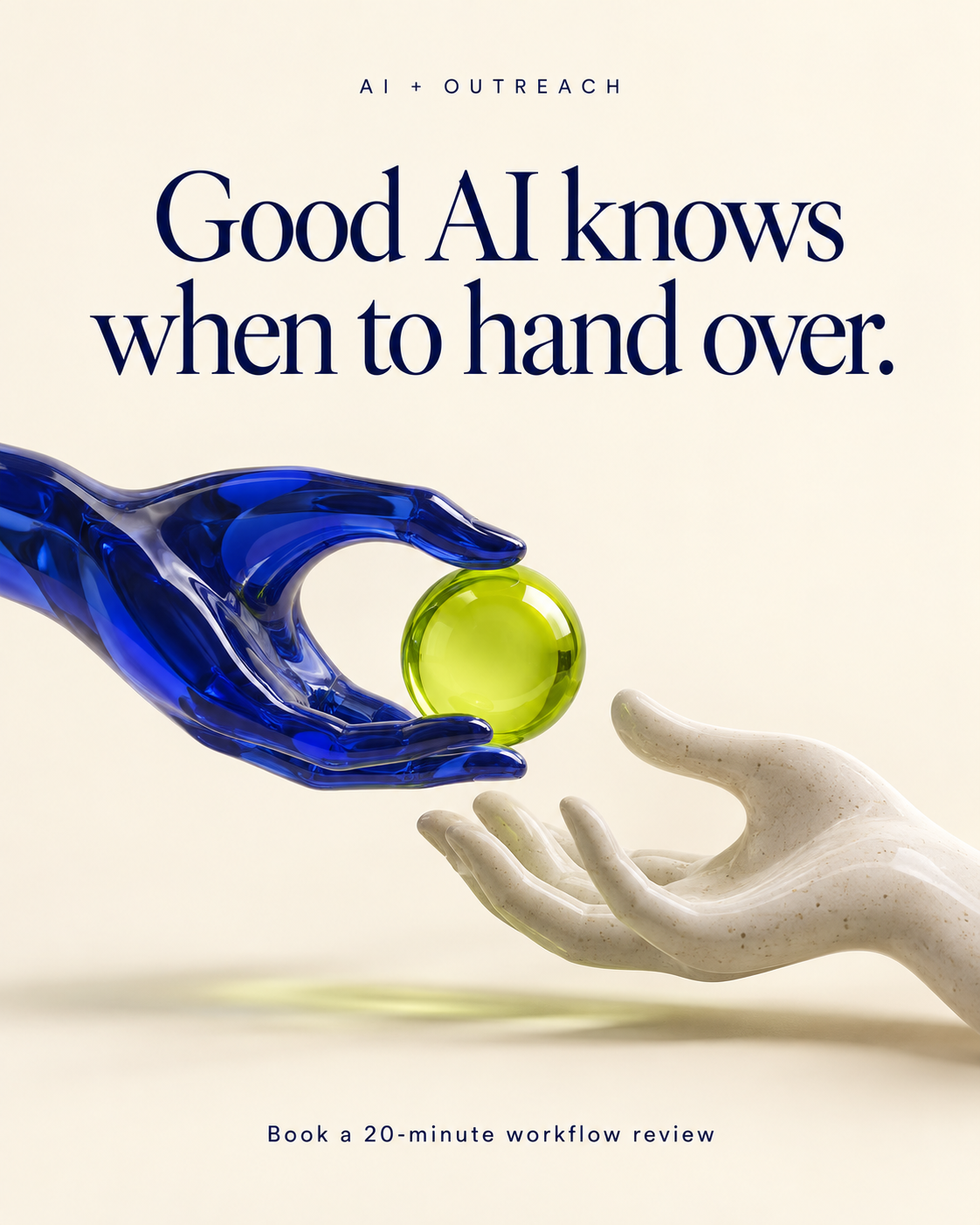 Good AI knows when to hand over