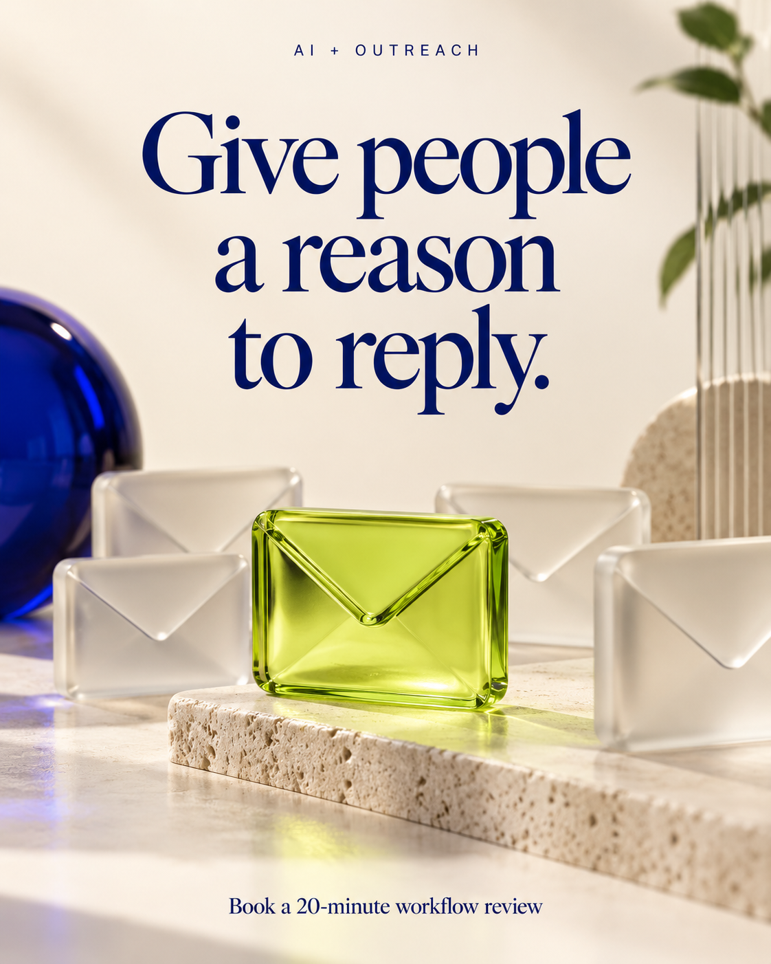 Give people a reason to reply